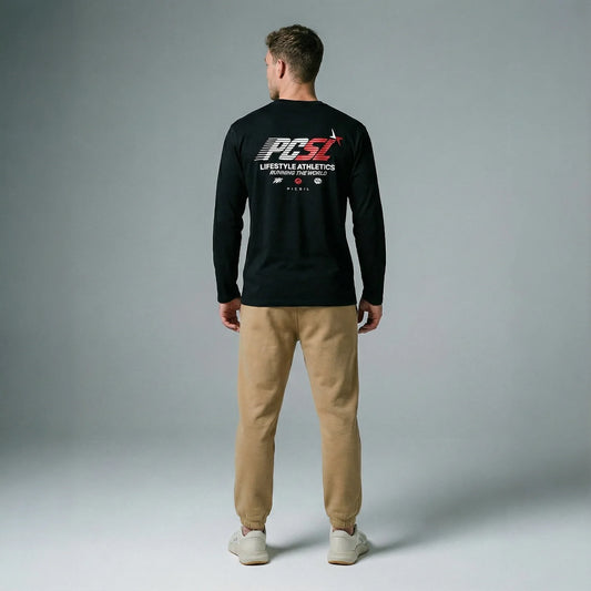 Unisex long-sleeve lifestyle T-shirt