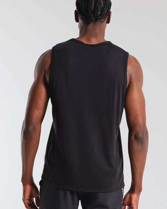 4:AM CLUB Tank Top Black