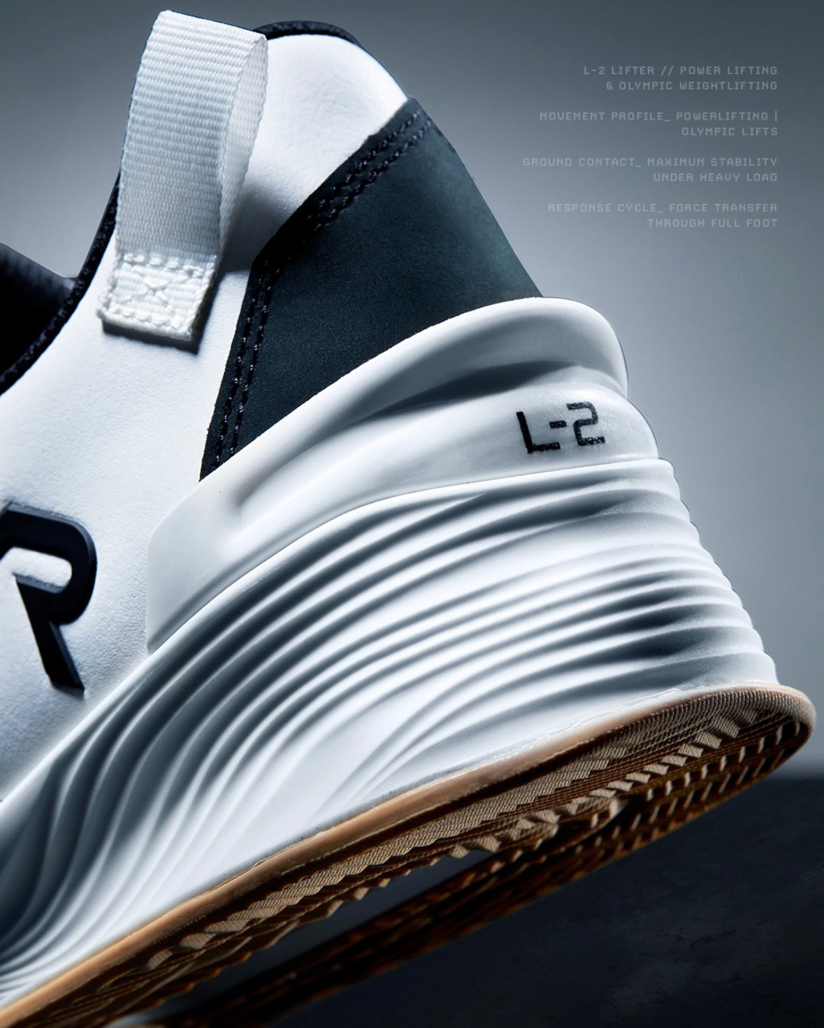 TYR L-2 lyftingaskór hvítir