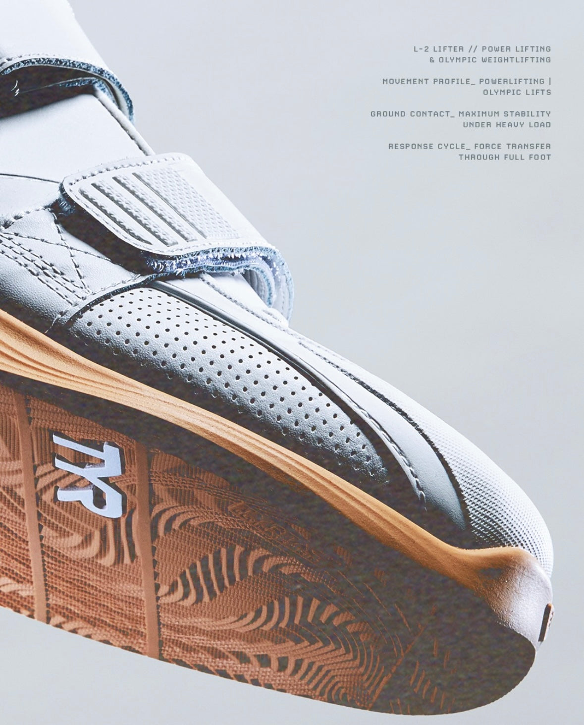 TYR L-2 lyftingaskór hvítir