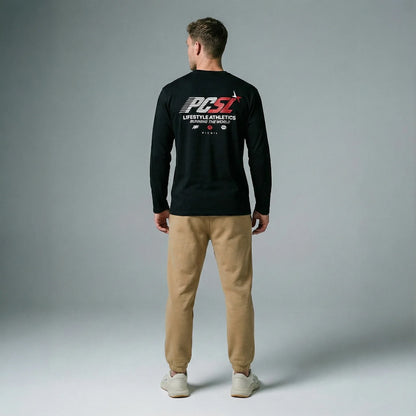 Unisex long-sleeve lifestyle T-shirt