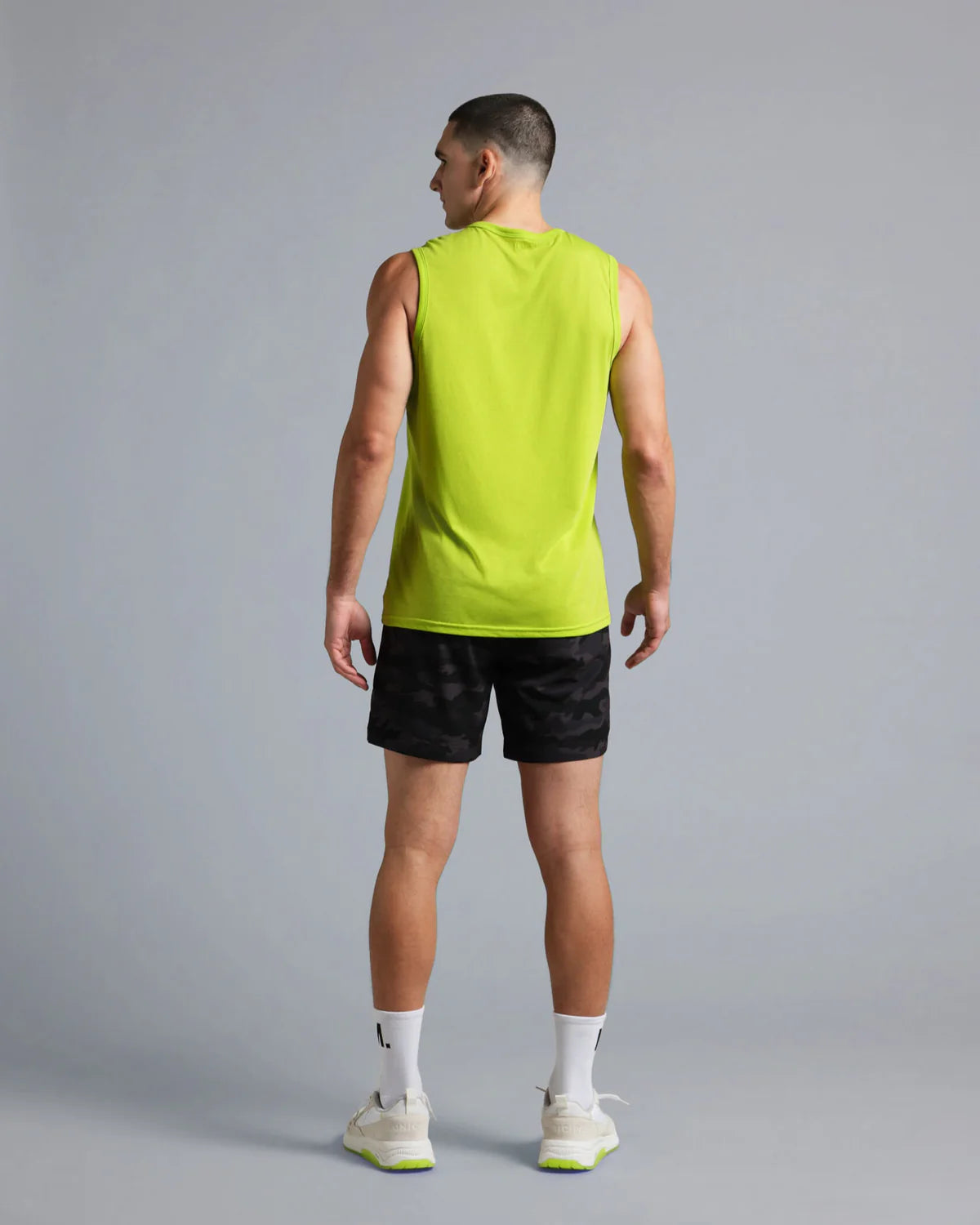 4:AM CLUB Tank Lime